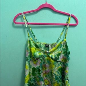 Floral tank top